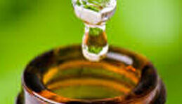 drop of essential oil - extract solvent-fee with supercritical