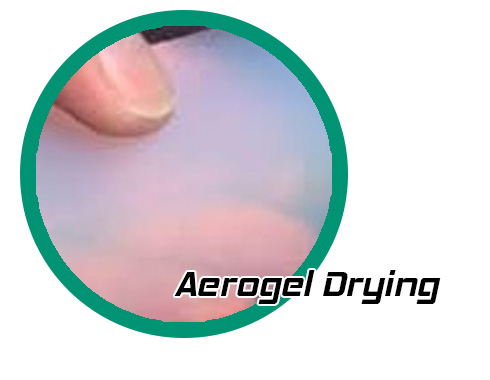 dry aerogels with supercritical fluid