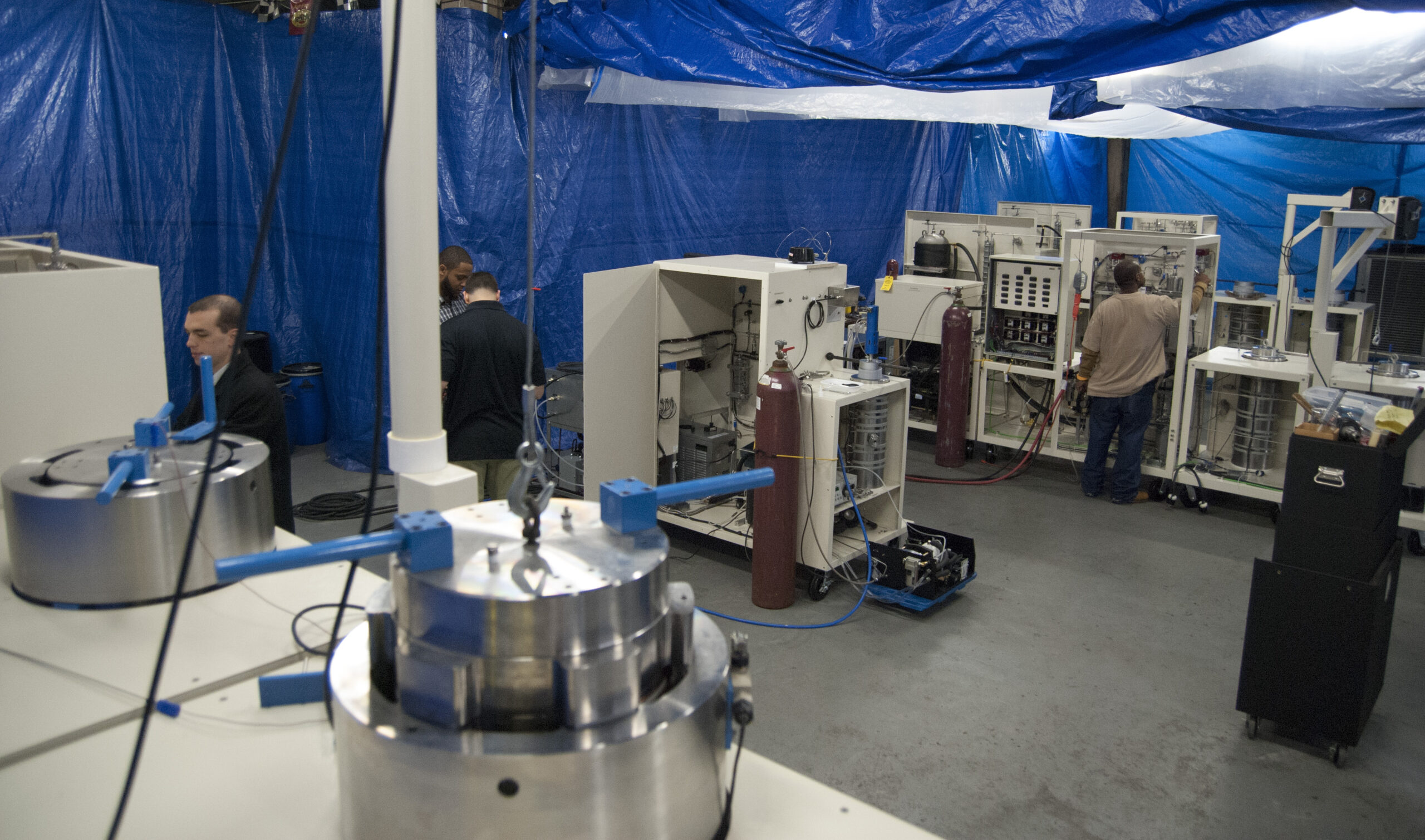 large scale supercritical fluid systems on production floor